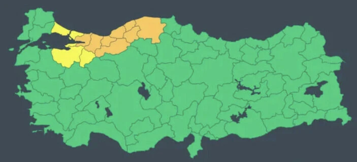 Türkiye için serinlik vakti! Sağanak çok kuvvetli geliyor, sıcaklıklar düşüyor…