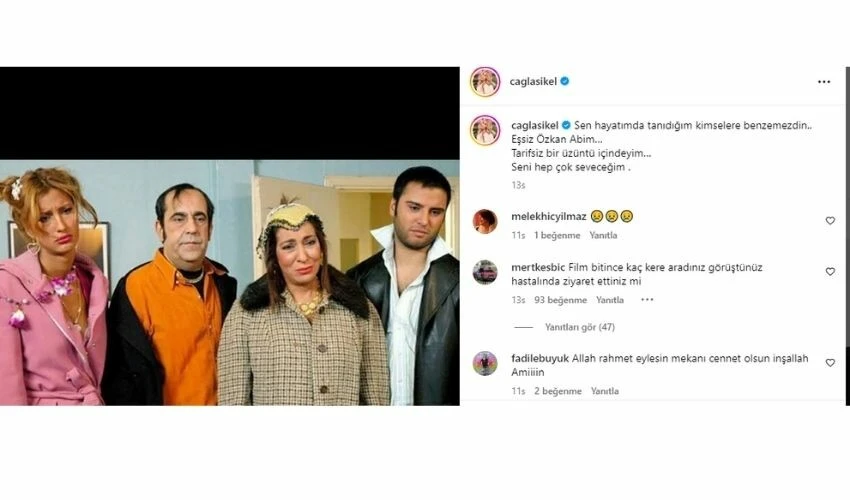 Cennet Mahallesi oyuncularından Özkan Uğur paylaşımları! Gözyaşları sel oldu