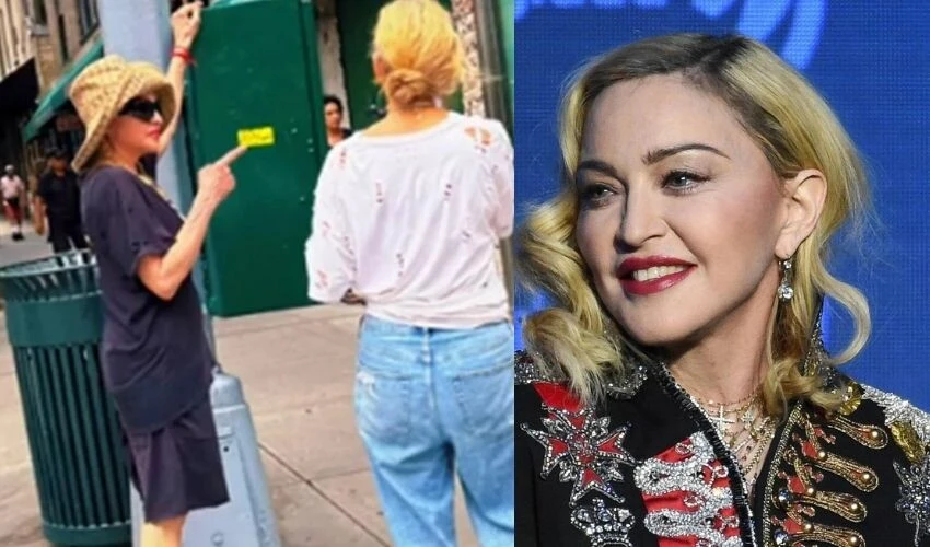 Entübe edilen Madonna'dan ilk görüntüler! Kimse tanıyamadı