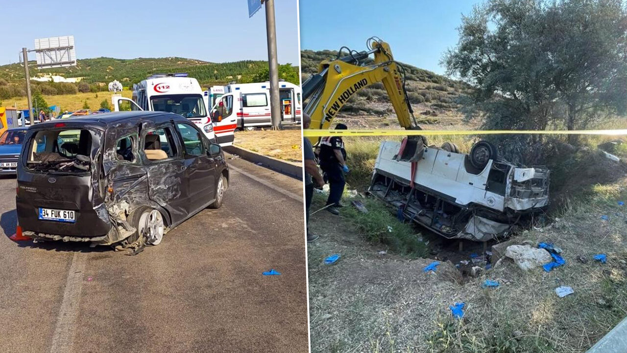 Isparta&#039;da feci kaza! İşçileri taşıyan midibüs ile hafif ticari araç birbirine girdi: 1 ölü, 35 yaralı