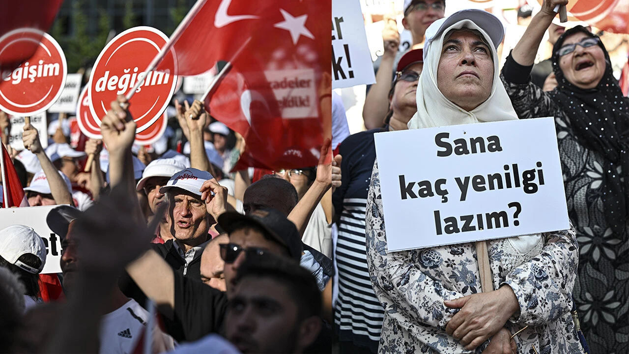 Yürüyüşünü tamamlayan Tanju Özcan'dan Kılıçdaroğlu'na sert sözler!