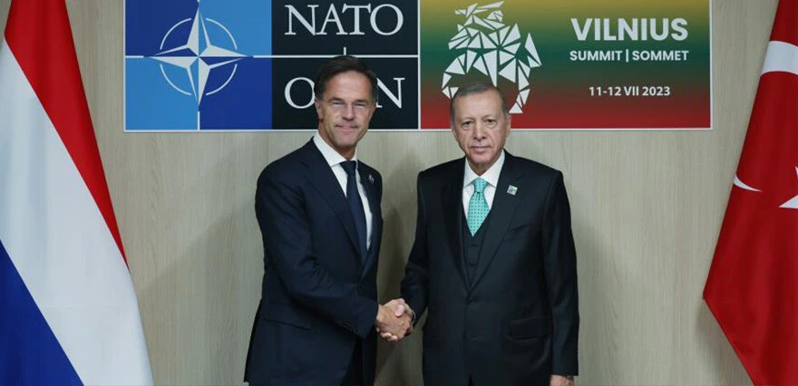 Erdoğan, Hollanda Başbakanı Mark Rutte ile bir araya geldi