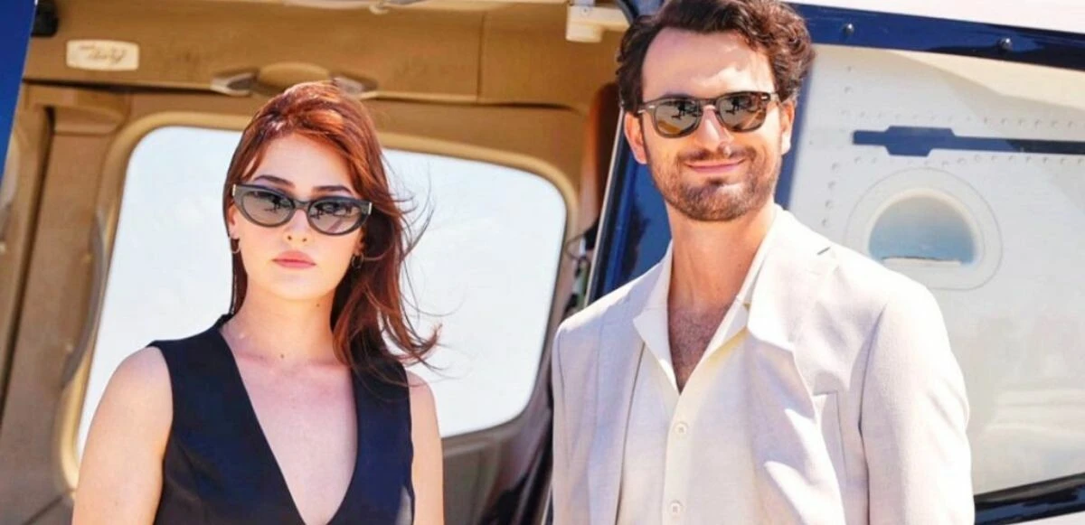 Birkan Sokullu ve Esra Bilgiç'li Aşk Sanatı filmi çekimlerine yoğun ilgi! Ara verildi