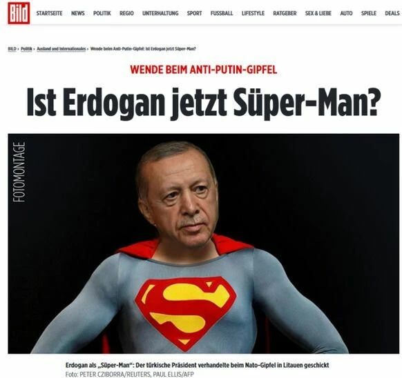 İngiliz gazete Erdoğan başlığı ile okurlarının karşısına çıktı: ‘Batı için önemli bir mesaj gizliyor’