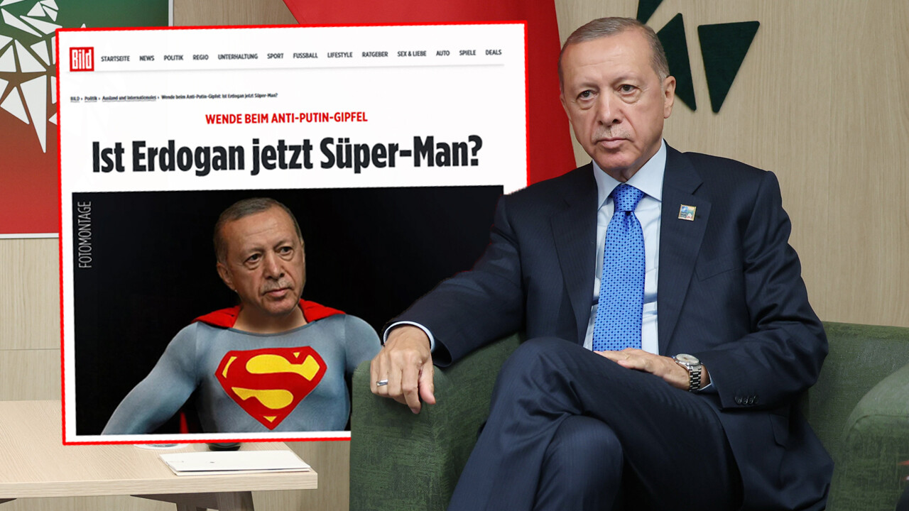 Alman medyasından Erdoğan&#039;a &quot;Süpermen&quot; benzetmesi! 