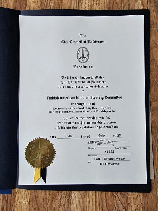 ABD'den bir ilk! 15 Temmuz'u tanıdılar: Cesur insanları anıyoruz