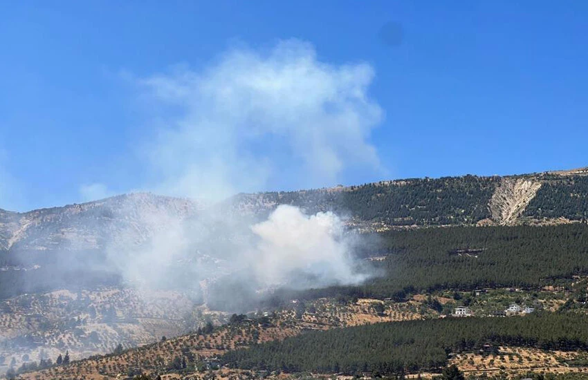 Kahramanmaraş'ta çıkan yangını ekipler müdahale ederek kontrol altına aldı