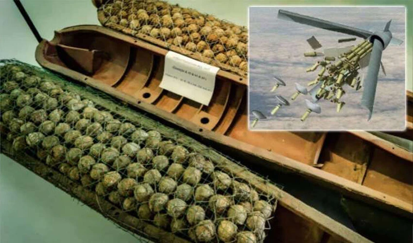 misket bombası olarak bilinen çift amaçlı geliştirilmiş konvansiyonel mühimmat