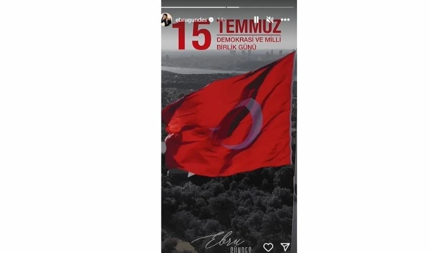 Ünlülerden 15 Temmuz Demokrasi ve Milli Birlik Günü paylaşımları