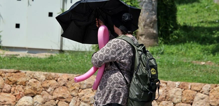 Antalya'da sıcaklık 45 derece