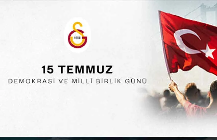 TFF ve kulüplerden 15 Temmuz Demokrasi ve Milli Birlik Günü paylaşımları