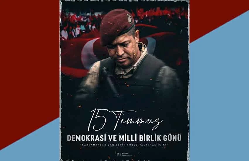 TFF ve kulüplerden 15 Temmuz Demokrasi ve Milli Birlik Günü paylaşımları