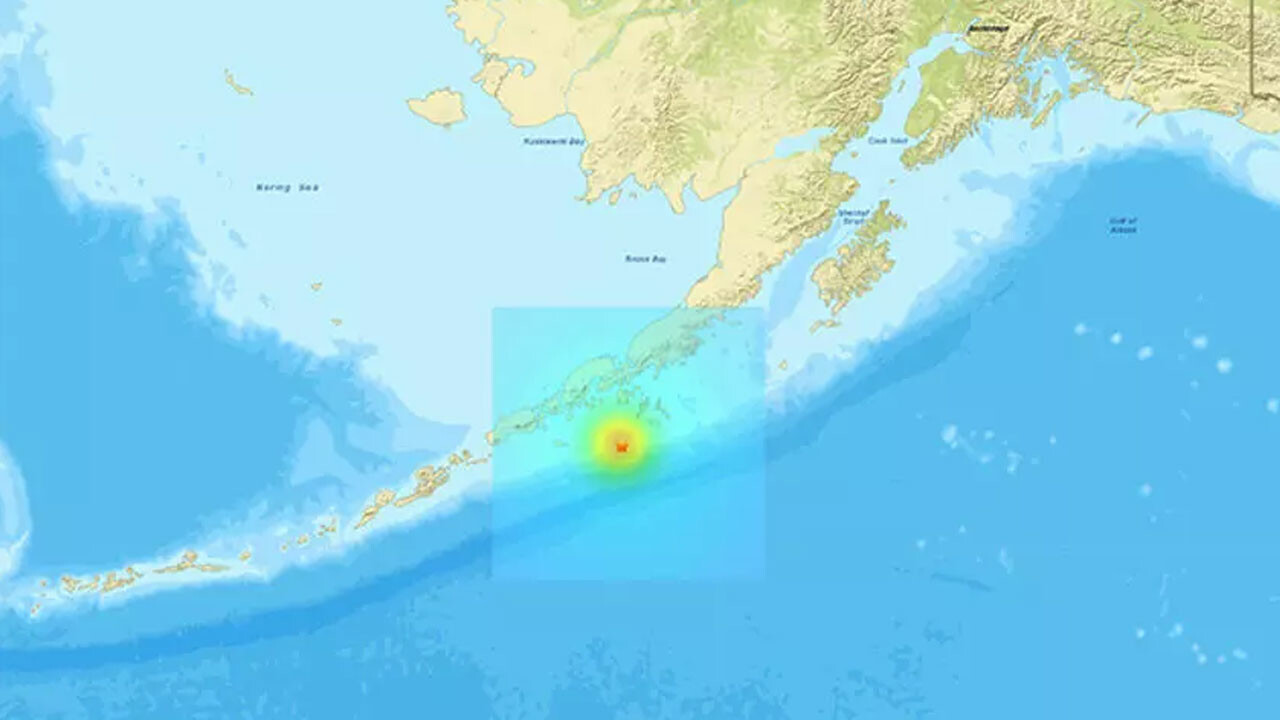 Son dakika! Alaska&#039;da 7.4 şiddetinde deprem! Tsunami tehlikesi de var