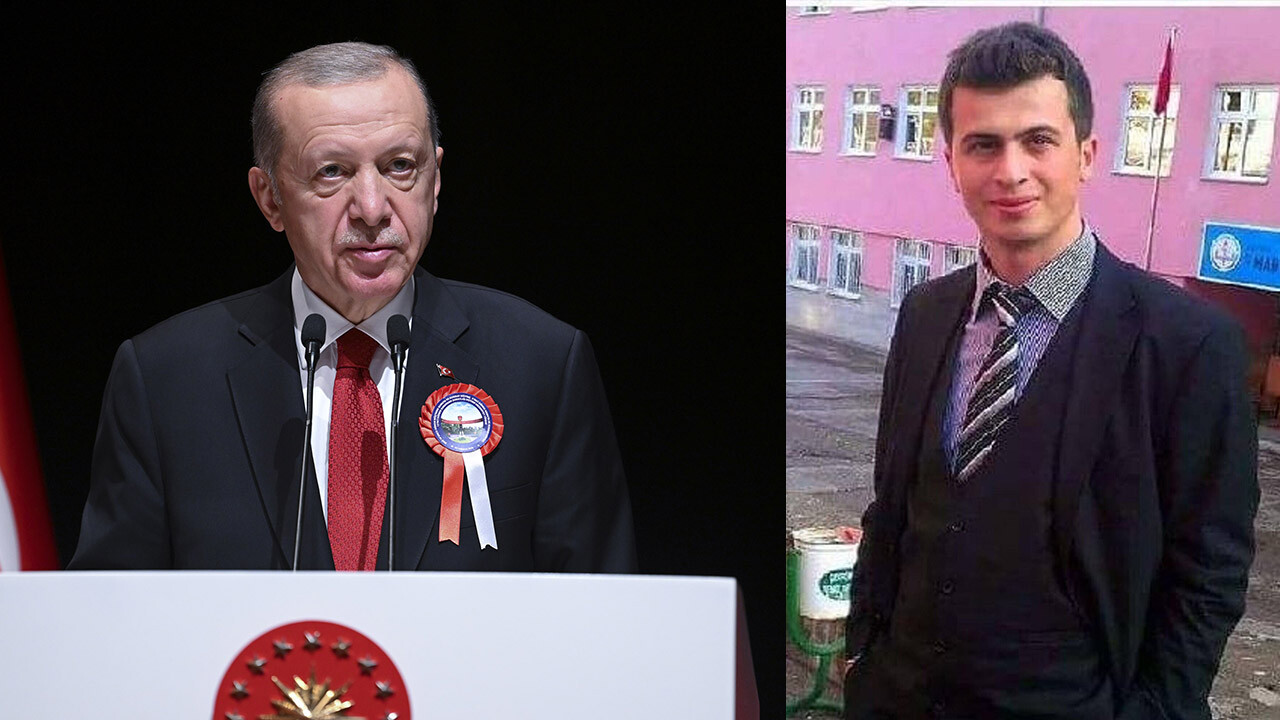 Cumhurbaşkanı Erdoğan&#039;dan, şehit Necmettin Öğretmen paylaşımı