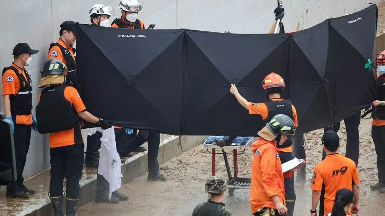 Güney Kore'de sel ve heyelan felaketi: Çok sayıda kişi hayatını kaybetti, kayıplar var