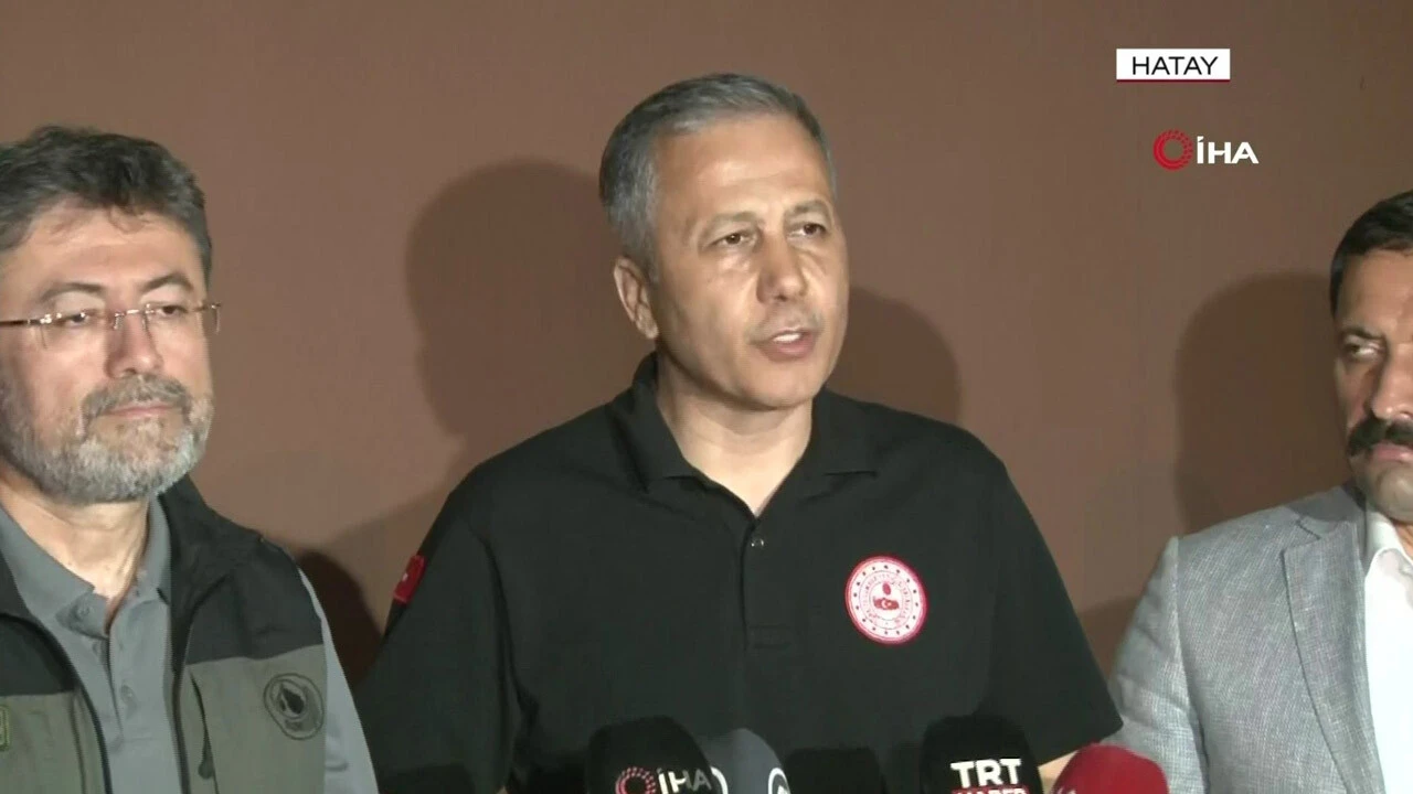 İçişleri Bakanı Ali Yerlikaya ve Tarım ve Orman Bakanı İbrahim Yumaklı