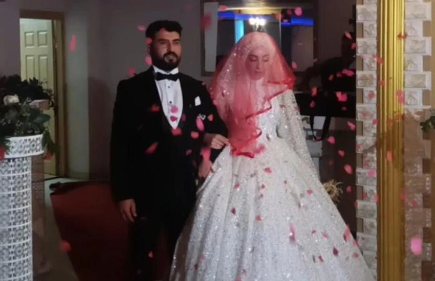 Korkunç saldırıda damat da ağır yaralandı.