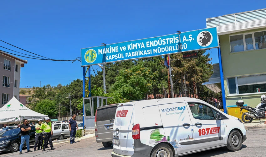 Son dakika! Ankara'daki MKE'nin fabrikasında korkutan patlama