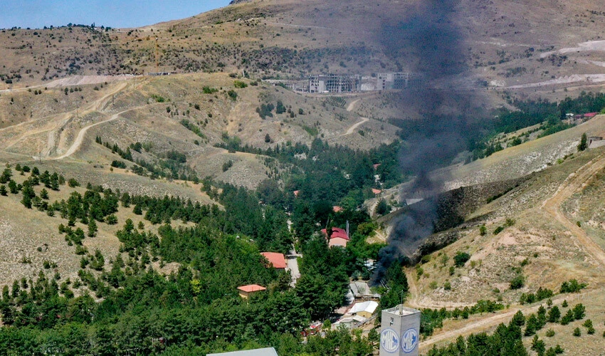Son dakika! Ankara'daki MKE'nin fabrikasında korkutan patlama