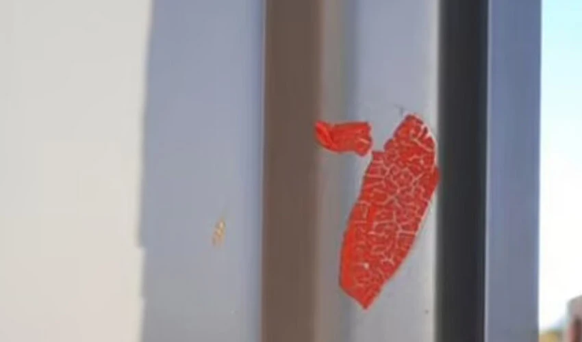 Evinin önündeki gizemli işaretlerin 'karanlık' anlamı korkuttu! Öğrendikleri dehşete düşürdü