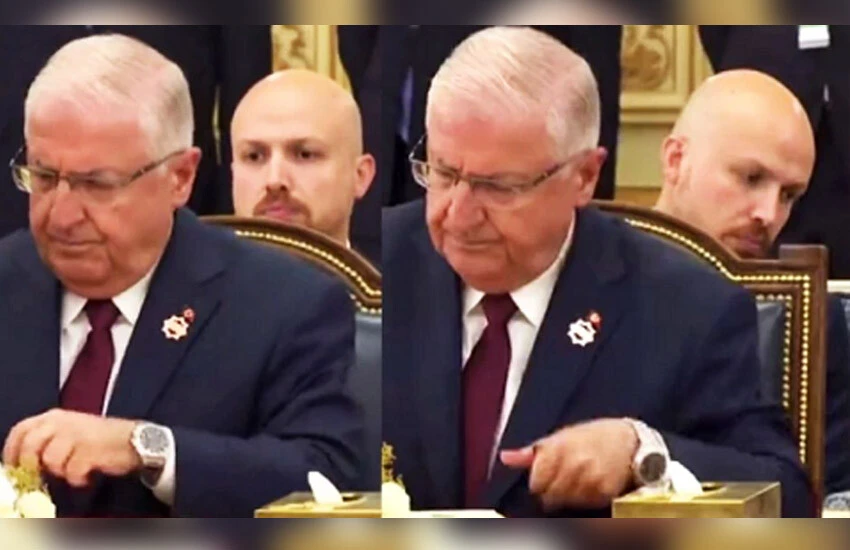 Bilal Erdoğan Körfez turuna yeni imajıyla katıldı.