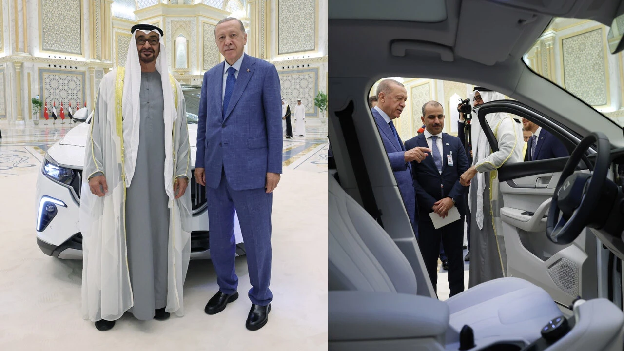 Cumhurbaşkanı Erdoğan'a BAE'den devlet nişanı