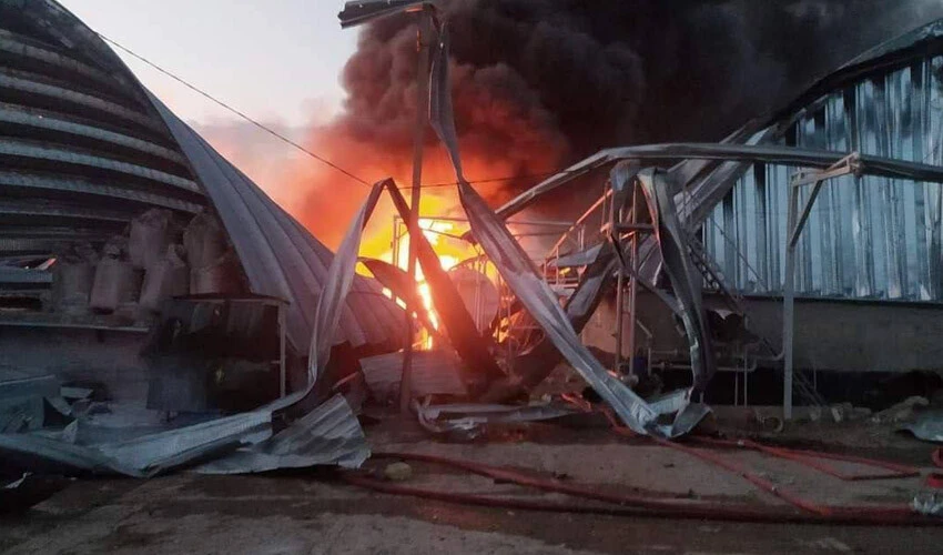 Ukrayna'nın tarım alanları hedefte! Rusya füzelerle imha etti