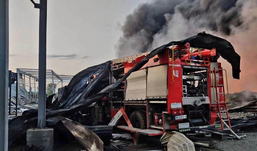 Ukrayna'nın tarım alanları hedefte! Rusya füzelerle imha etti