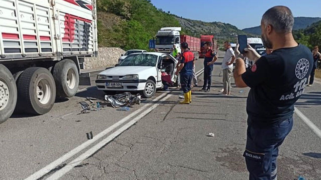 Sinop&#039;ta hüzne boğan kaza: Ölü ve yaralılar var