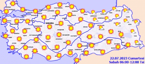 Meteoroloji ve uzmanlardan uyarılar peş peşe geldi! Dışarı çıkarken dikkat, Güneş kavuracak (22 Temmuz hava durumu)