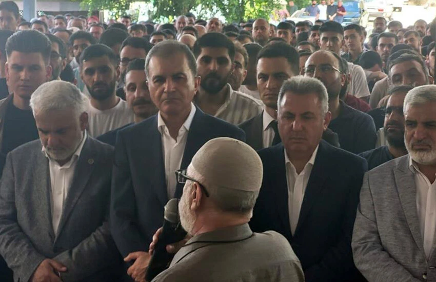 HÜDA PAR il sekreteri Sacit Pişgin son yolculuğuna uğurlandı