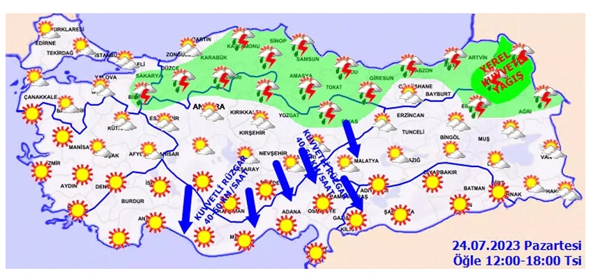 Meteoroloji açıkladı: Rekor <a href=