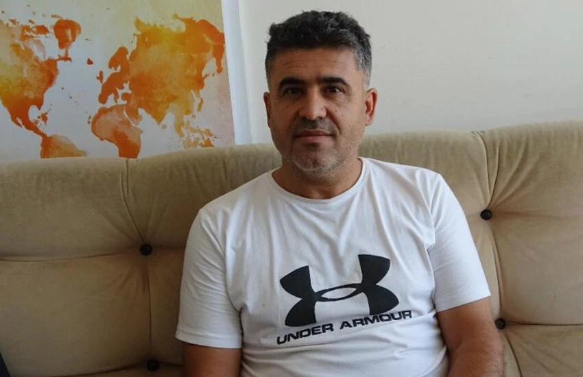 Nusaybin ilçesinde İdris Oğuz, çocuklarıyla deney yapmak için evde gölge bir yere termometre bıraktı.