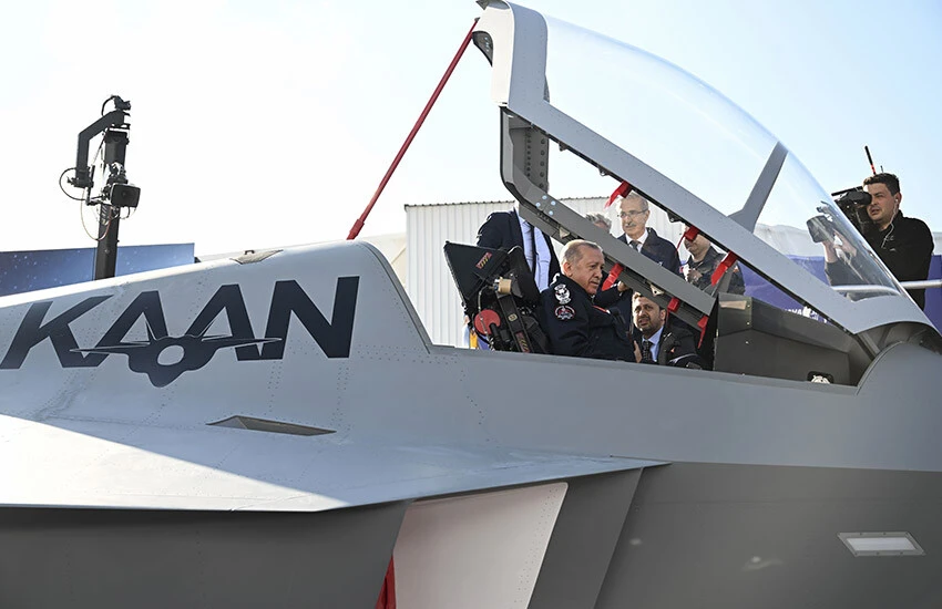 Erdoğan savunma sanayiinde 6 milyar dolar ihracat hedeflediklerini söyledi.