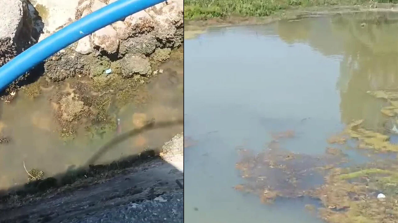 Adana depreminde felakete ramak kala kurtuldular... Dağdan kopan dev kaya eve girdi