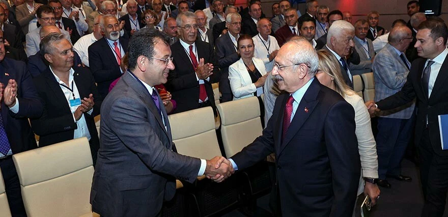 Kemal Kılıçdaroğlu ile Ekrem İmamoğlu