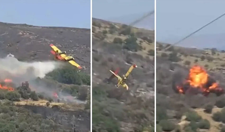 Yunanistan'ın cayır cayır yanan Rodos Adası'ndan acil yardım çağrısı! OHAL ilan edildi