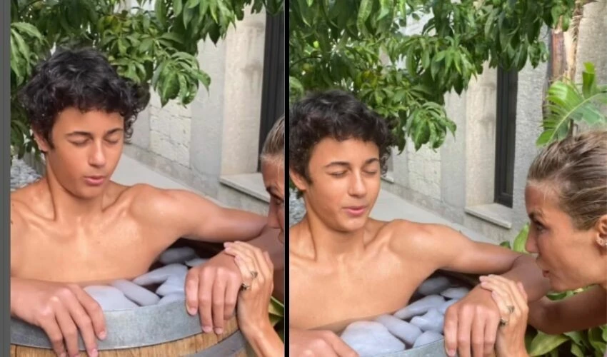 Tatilin keyfini çıkaran Çağla Şıkel herkesi şaşkına çevirdi! Görenler ne olduğunu anlayamadı...