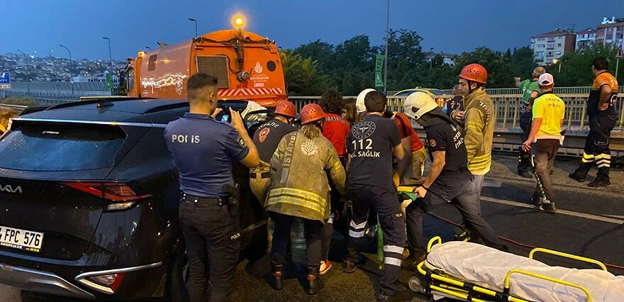 Vicdansızlığın böylesi! Feci kazada ağır yaralı kız arkadaşını bırakıp kaçtı