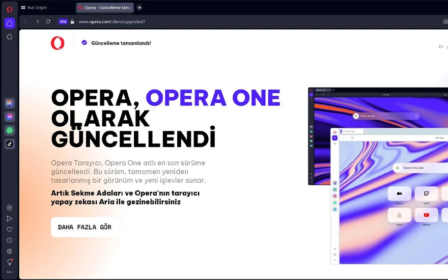 Yılların tarayıcısı Opera tarih oldu! İşte yerine geçen uygulama