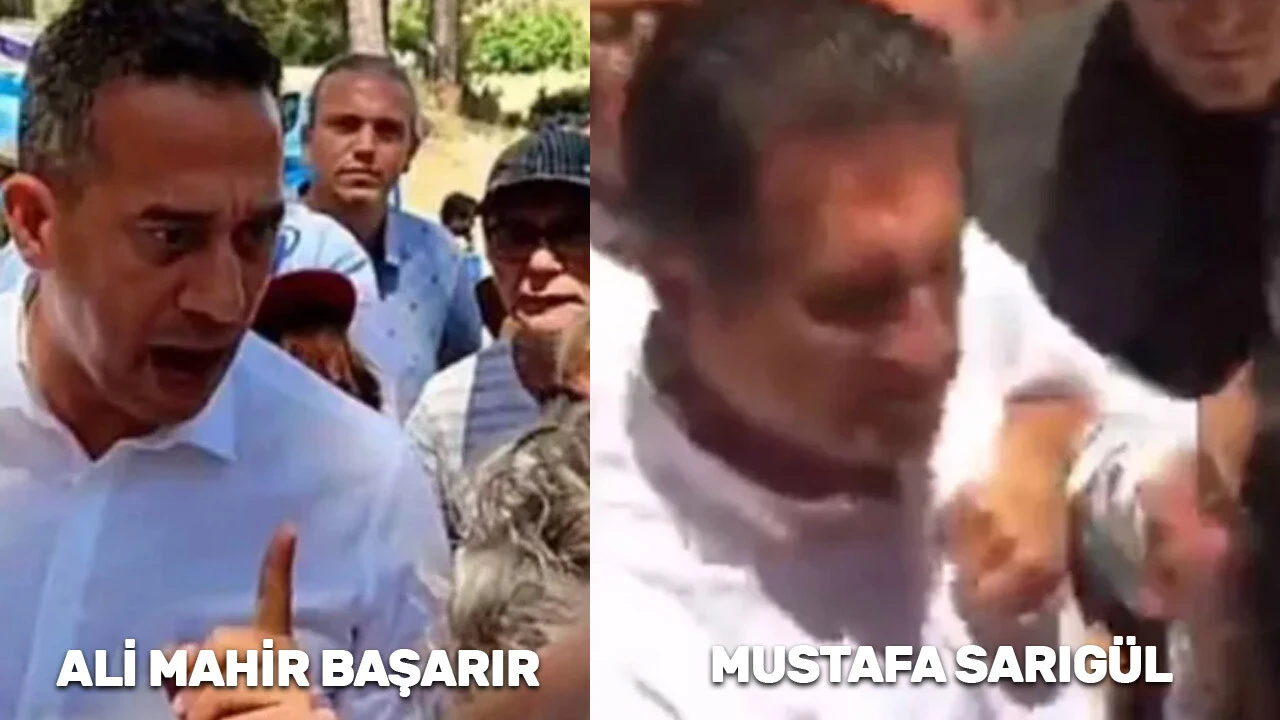 Vatandaşa parmak salladı, kolunu çekti! Akbelen'de CHP'li isimlere büyük tepki