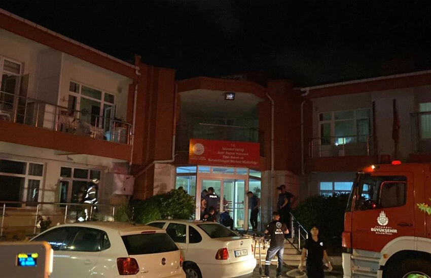 Huzurevinde yangın paniği! Faciaya kıl payı