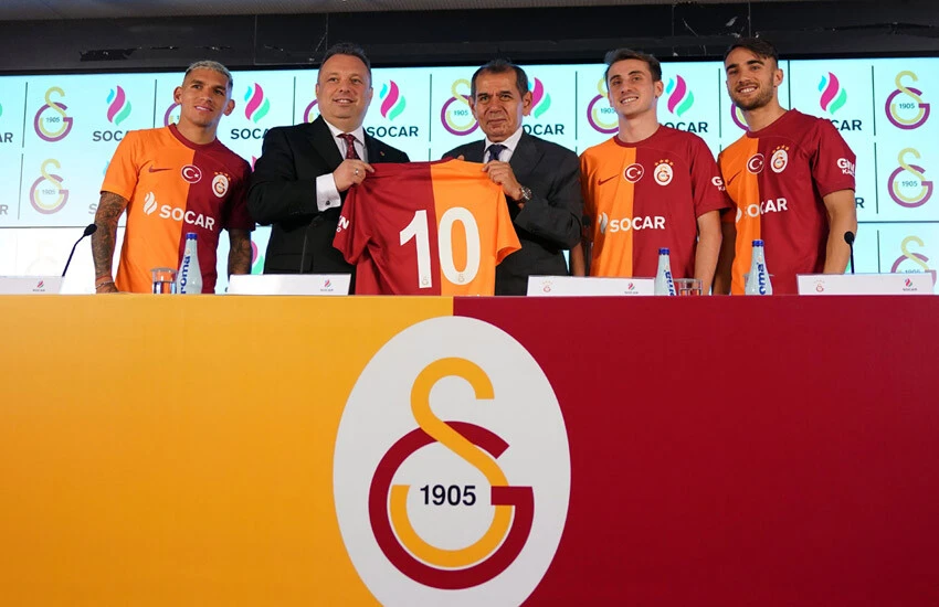 Galatasaray ile SOCAR'dan sponsorluk anlaşması