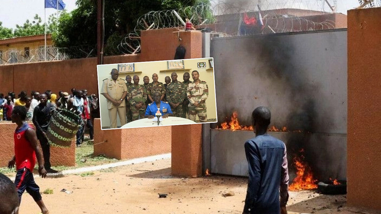 Nijer&#039;deki darbede Fransa parmağı: Saray&#039;ın bombalanmasına izin veren belge imzalandı
