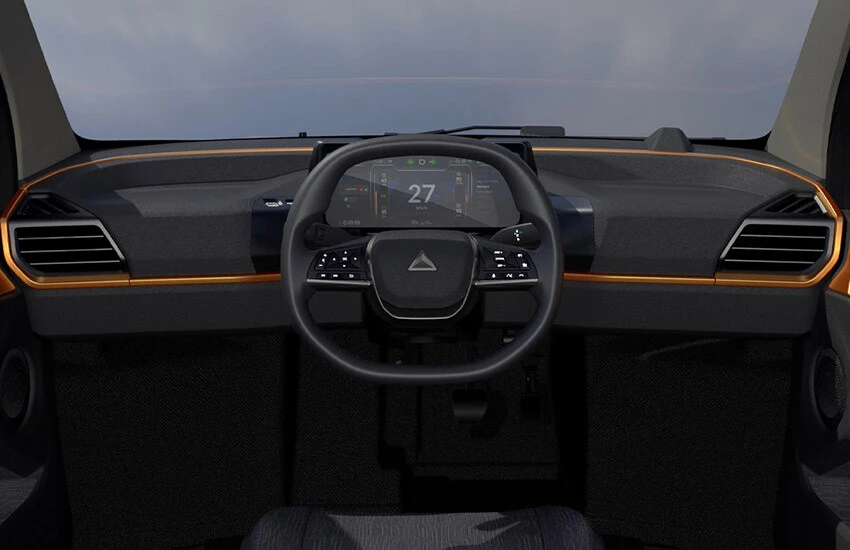 Amperino'nun iç tasarımı dikkat çekti.