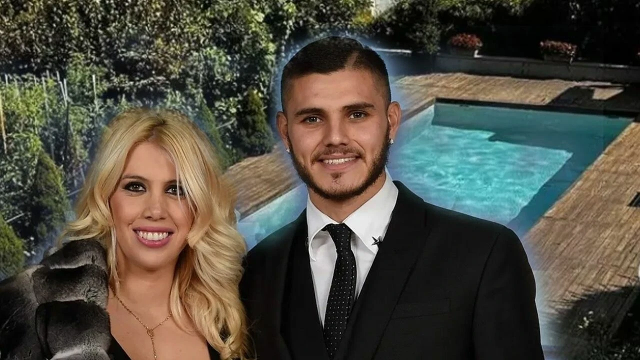 Icardi ile Wanda Nara’nın lüks evi sosyal medyayı salladı! Villanın aylık kirası dudak uçuklattı…