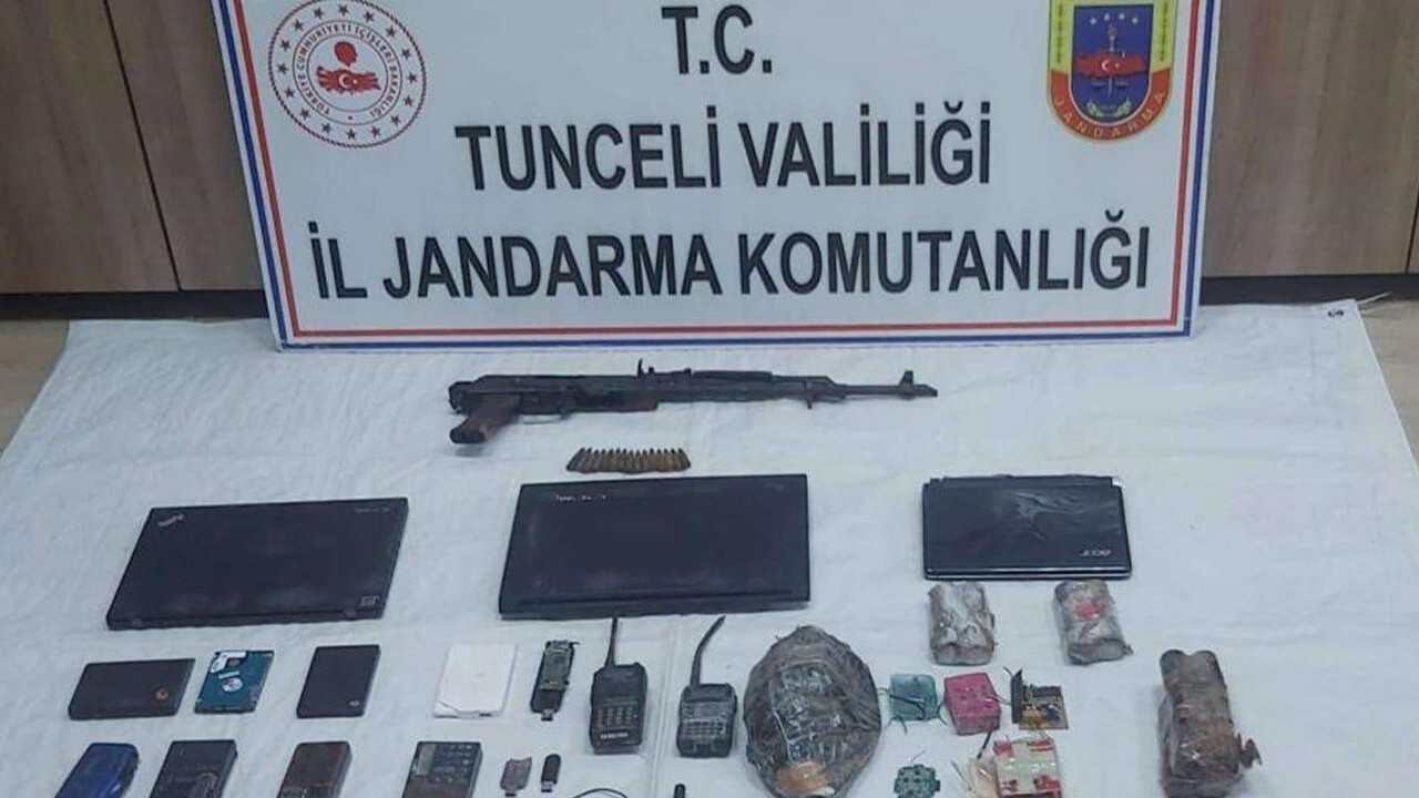 Tunceli’de teröre darbe: 4 sığınakta çok sayıda mühimmat ele geçirildi