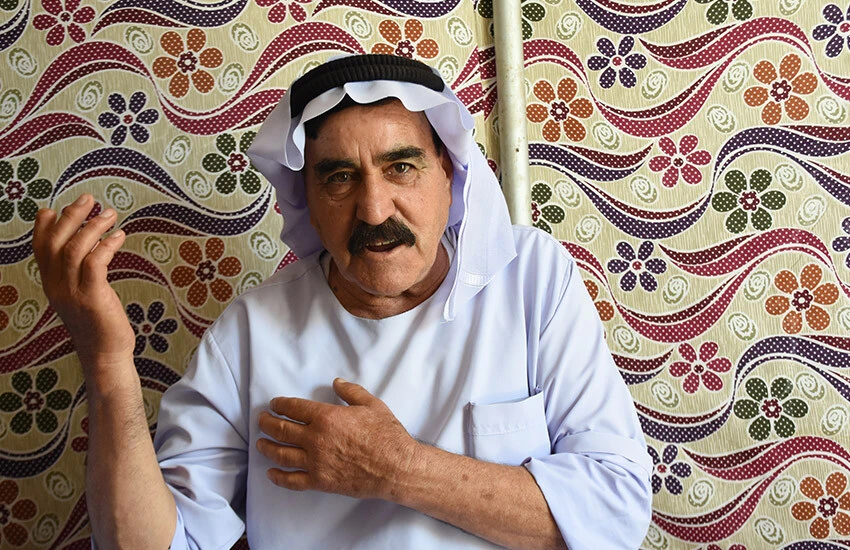 71 yaşındaki kamp sakini Ezidi Bekir Garıs yaşadıklarını anlattı.