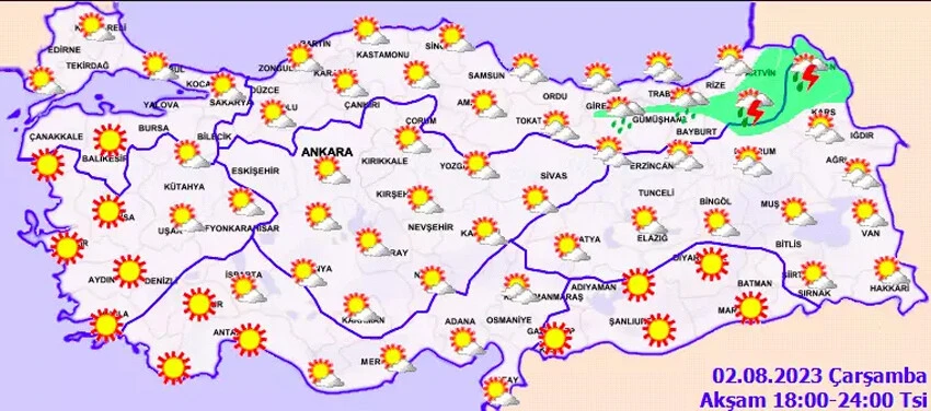 Meteoroloji'den İstanbul uyarısı! Eyyam-ı bahur zirve yapacak...  Bugün hava nasıl olacak? İstanbul, Ankara, İzmir ve il il 3 Ağustos hava durumu