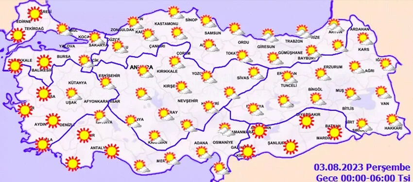 Meteoroloji'den İstanbul uyarısı! Eyyam-ı bahur zirve yapacak...  Bugün hava nasıl olacak? İstanbul, Ankara, İzmir ve il il 3 Ağustos hava durumu